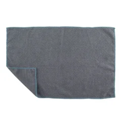 Tiseco Rice keukendoek 40 x 60 cm microvezel stone blue 2 stuks
