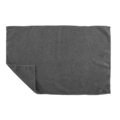Tiseco Rice keukendoek 40 x 60 cm microvezel dark grey 2 stuks
