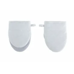 Tiseco Ruga Gripper 14 x 20 cm katoen mushroom 2 stuks