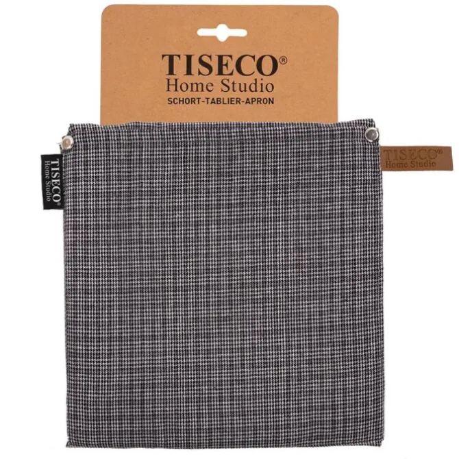 Tiseco Sherlock Houndstooth schort 68 x 85 cm polyester
