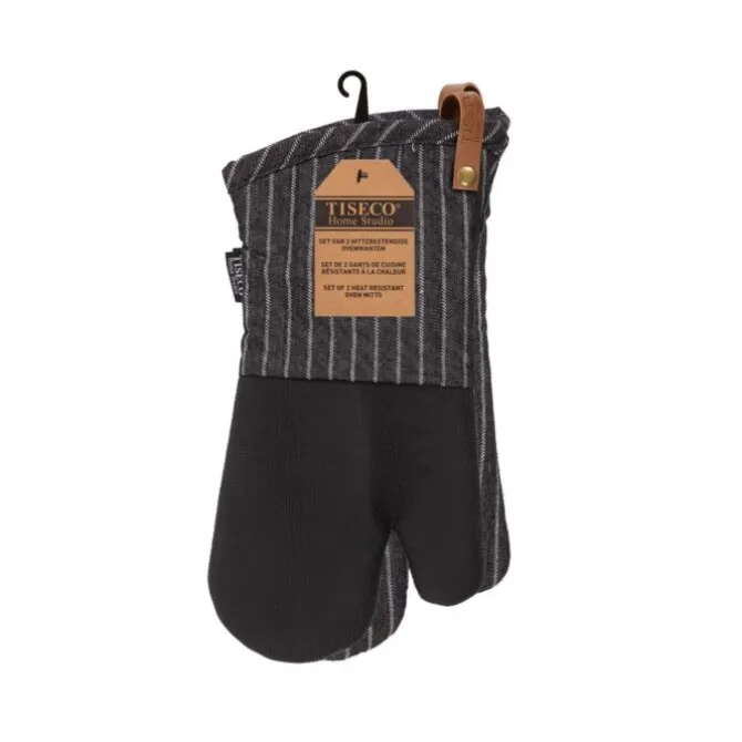 Tiseco Sherlock Stripe ovenwant 17 x 33 cm 2-delig