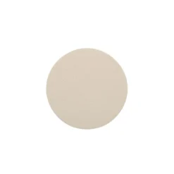 Tiseco Trudo onderzetter ø 10 cm vegan leer cream 4 stuks