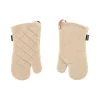 Tiseco Velmar ovenwant 33 x 17 cm katoen beige 2 stuks