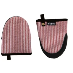 Tiseco Venton Gripper polyester red 2 stuks