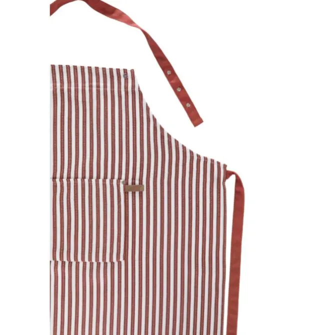 Tiseco Yinte schort 68 x 85 cm burntbrick