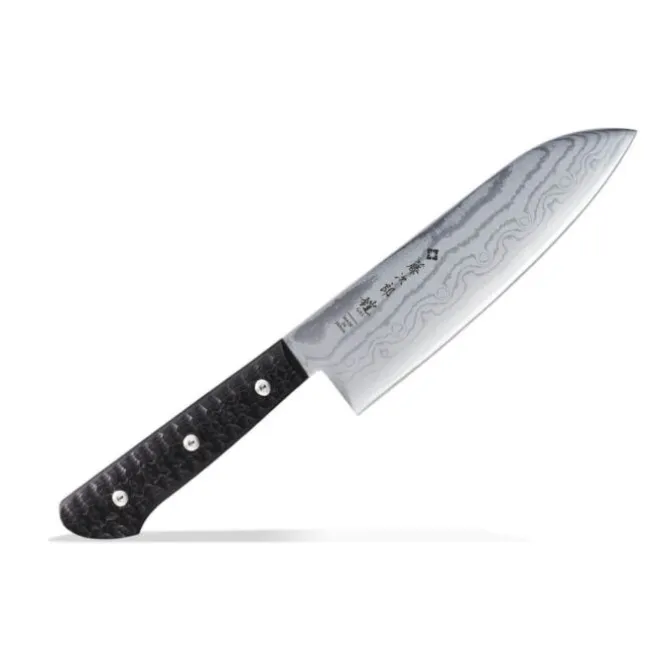 Tojiro Gai Santoku mes 17 cm messenstaal