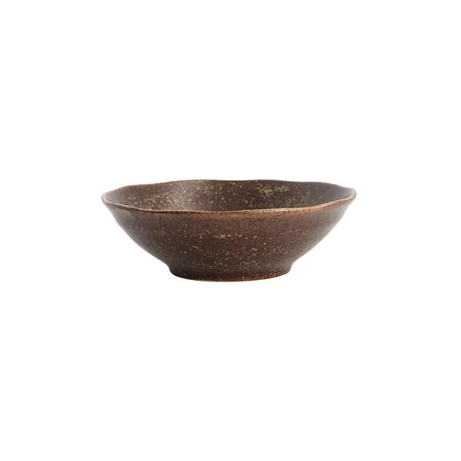 Tokyo design Iga Matte schaal ø 14,5 cm keramiek donkerbruin