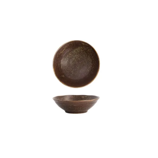 Tokyo design Iga Matte schaal ø 14,5 cm keramiek donkerbruin