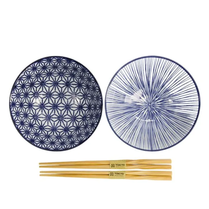 Tokyo Design Studio Nippon Blue Tayo Giftset Stripes & Stars