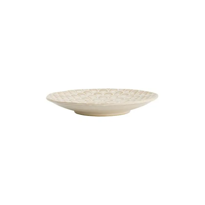 Tokyo design Titanium Matte Mermaid bord ø 25 cm keramiek bruin wit