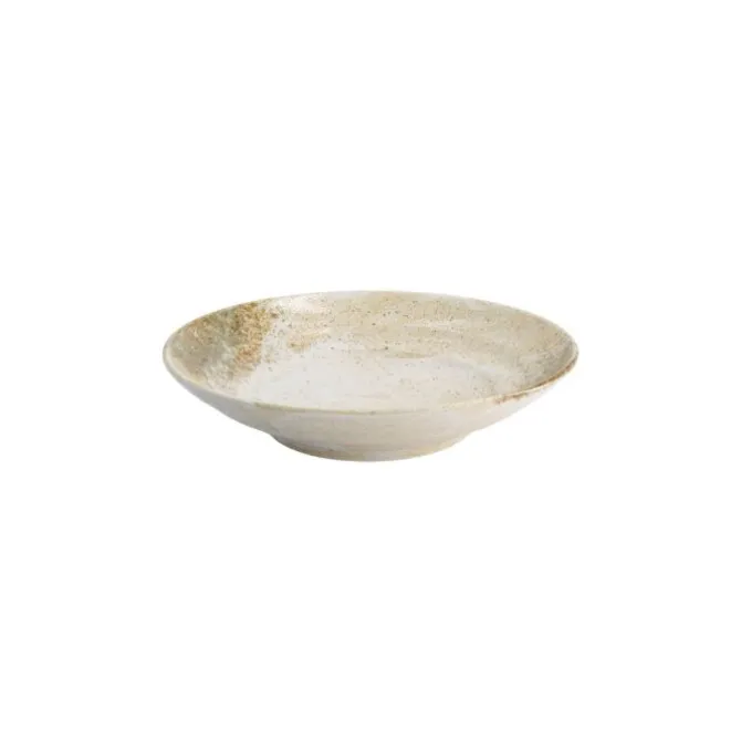 Tokyo design Yukishino diep bord ø 29 x 6 cm keramiek bruin wit