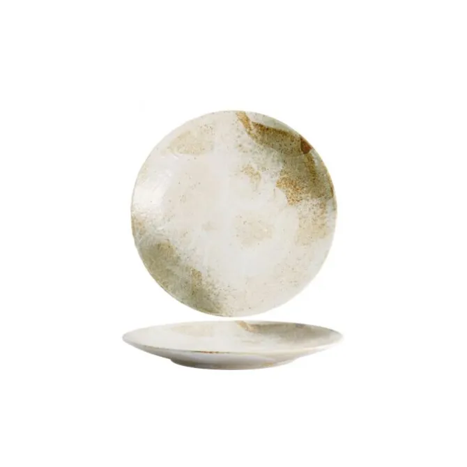 Tokyo design Yukishino dinerbord ø 28,5 cm keramiek bruin wit