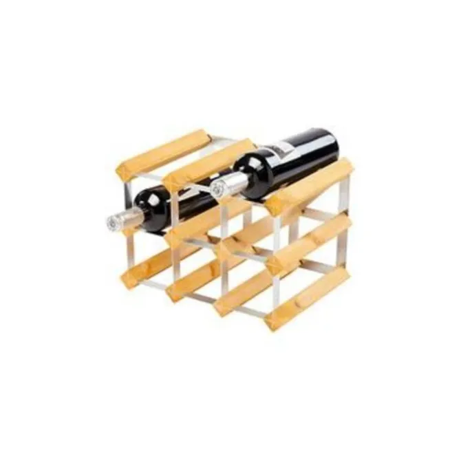 Traditional Wine Rack Co. wijnrek 39 x 33 cm donker hout