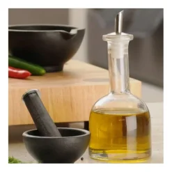 Typhoon oliefles met hoge hals 280 ml glas