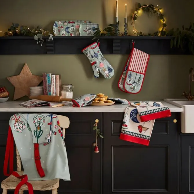 Ulster Weavers Christmas Ornaments lange pannenlap katoen