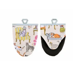 Ulster Weavers Cool Cats kleine keukenwant katoen 2 stuks