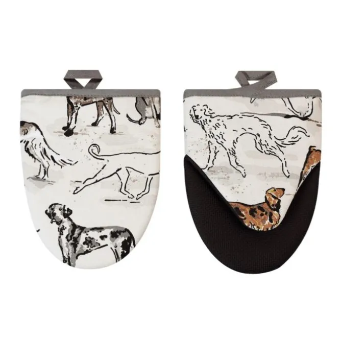 Ulster Weavers Country Dogs kleine keukenwant katoen 2 stuks