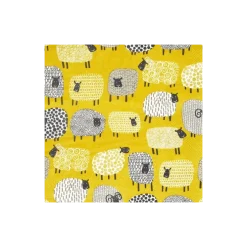 Ulster Weavers Dotty Sheep ovenwant katoen geel