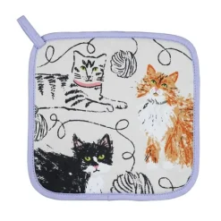 Ulster Weavers Feline Friends pannenlap katoen