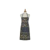 Ulster Weavers Finch & Flower schort katoen blauw