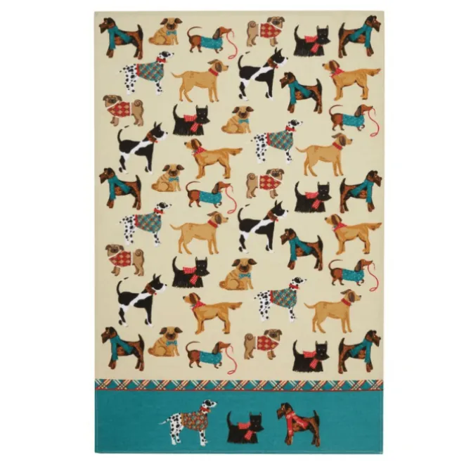 Ulster Weavers Hound Dog theedoek katoen