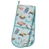 Ulster Weavers Kitty Cats lange pannenlap katoen blauw