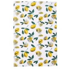 Ulster Weavers Lemons theedoek katoen geel