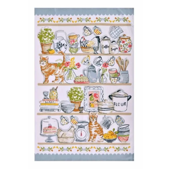 Ulster Weavers Pantry Cats theedoek katoen