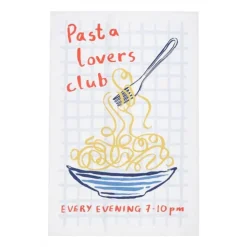 Ulster Weavers Pasta Lovers Club theedoek katoen