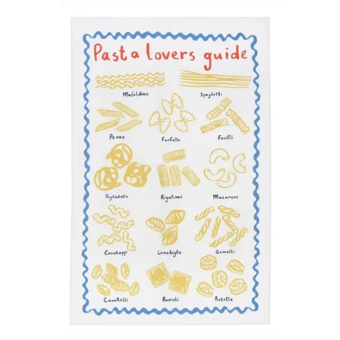 Ulster Weavers Pasta Lovers Guide theedoek katoen
