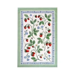 Ulster Weavers Strawberry Patch theedoek katoen