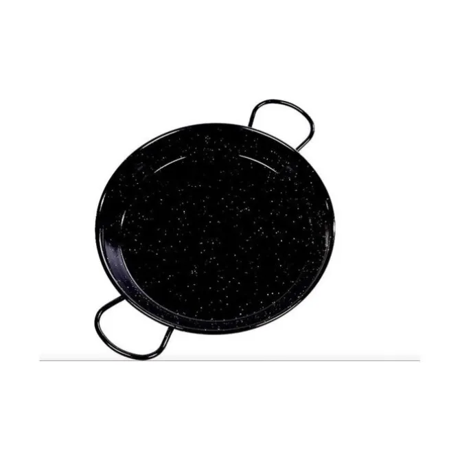 Vaello Esmaltada paellapan ø 30 cm plaatstaal zwart