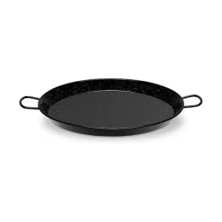 Vaello Esmaltada paellapan ø 24 cm plaatstaal zwart