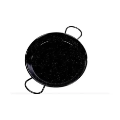 Vaello Esmaltada paellapan ø 38 cm plaatstaal zwart