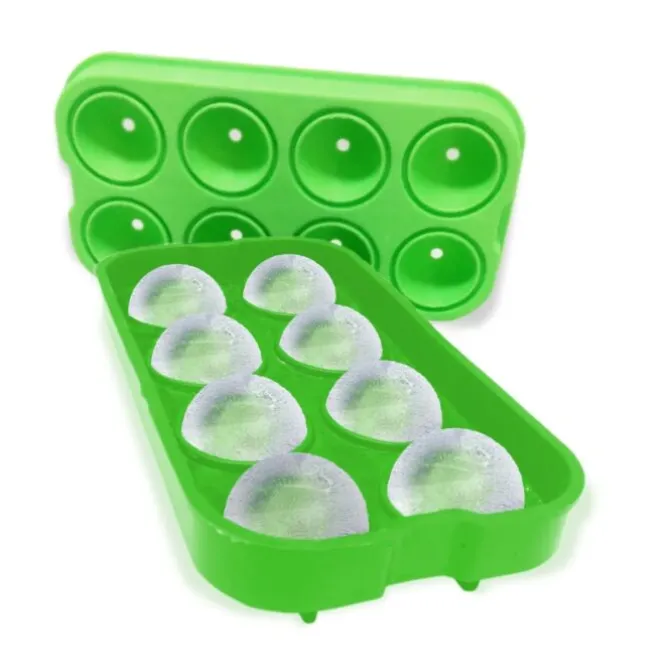 Vin Bouquet ijsblokjes tray 8 ballen groen