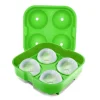 Vin Bouquet ijsblokjesvorm 4 ballen silicone groen