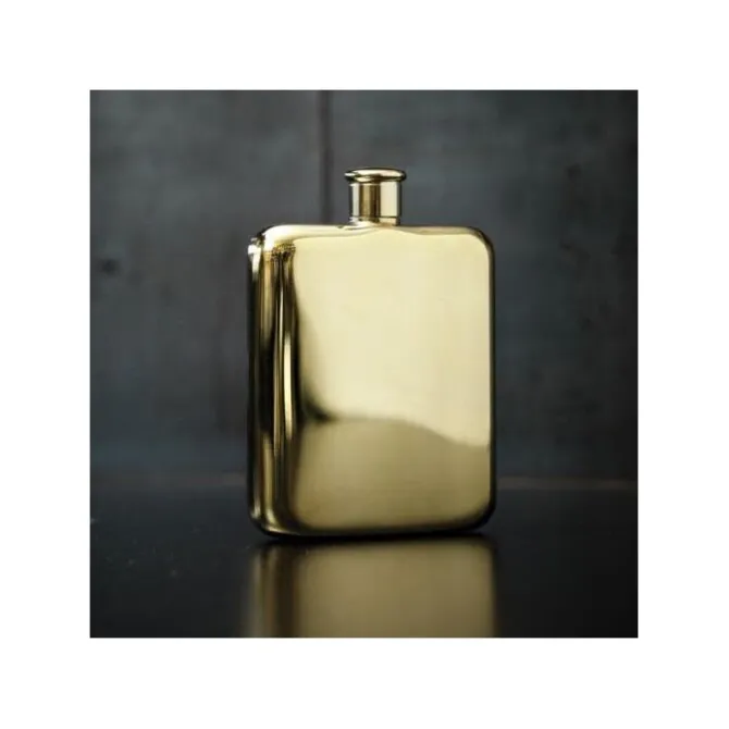 Viski heupflacon Gold