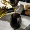 Viski Stemless tumbler wijnglas Gunmetal 2 stuks