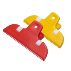Westmark Bag Clips maxi kunststof geel-rood 2-delig