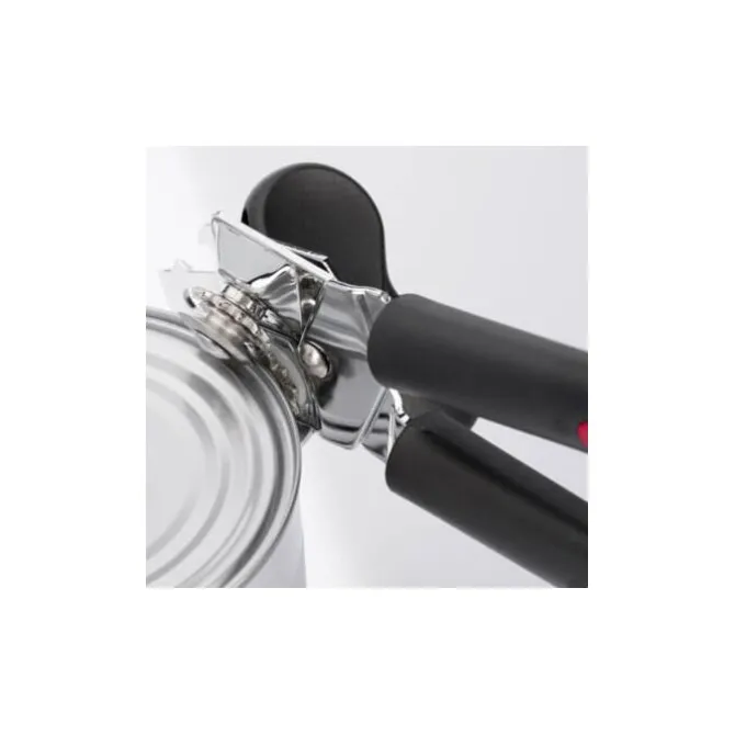 Westmark blikopener 18,5 cm kunststof wit