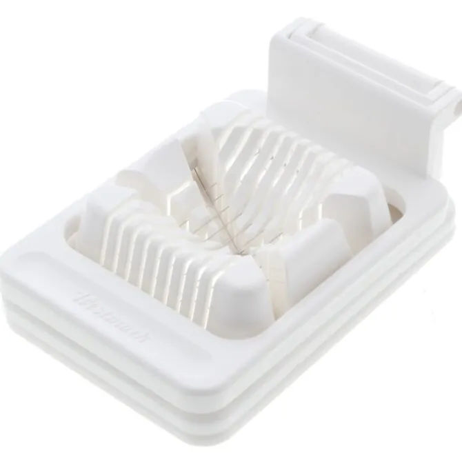 Westmark combinatie eiersnijder 13,5 x 8,5 cm kunststof wit