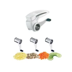 Westmark hand trommelrasp 19 cm kunststof wit