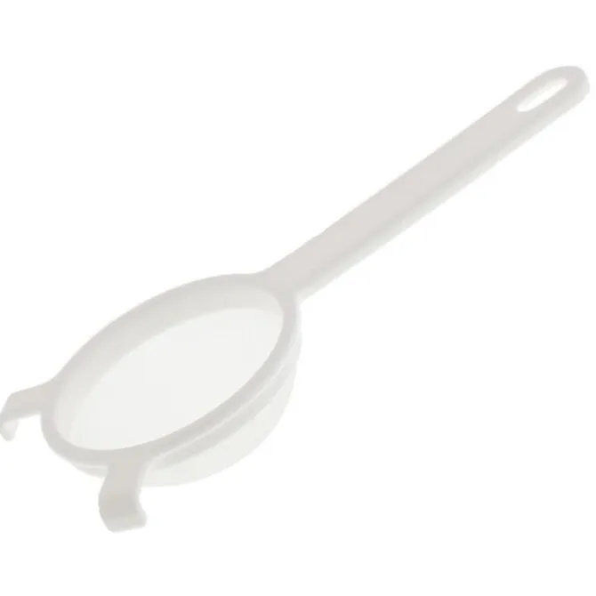 Westmark theezeef ø 8 cm kunststof wit