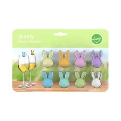 Winkee Bunny Glass markers silicone 8 stuks