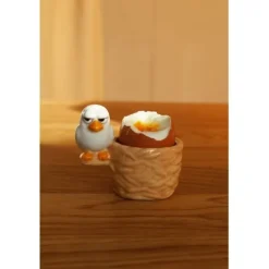 Winkee Grumpy Bird Egon eierdop keramiek