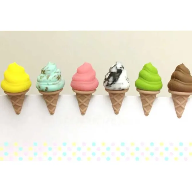 Winkee Ice Cream Glass markers silicone 6 stuks