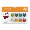 Winkee Rock Hand Glass Markers silicone 8 stuks
