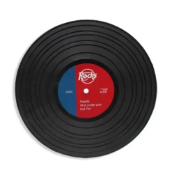 Winkee Vinyl Record Trivet rood