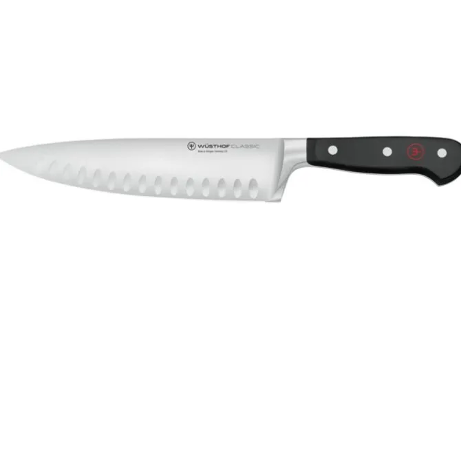 Wüsthof Classic koksmes met kuiltjes 20 cm messenstaal