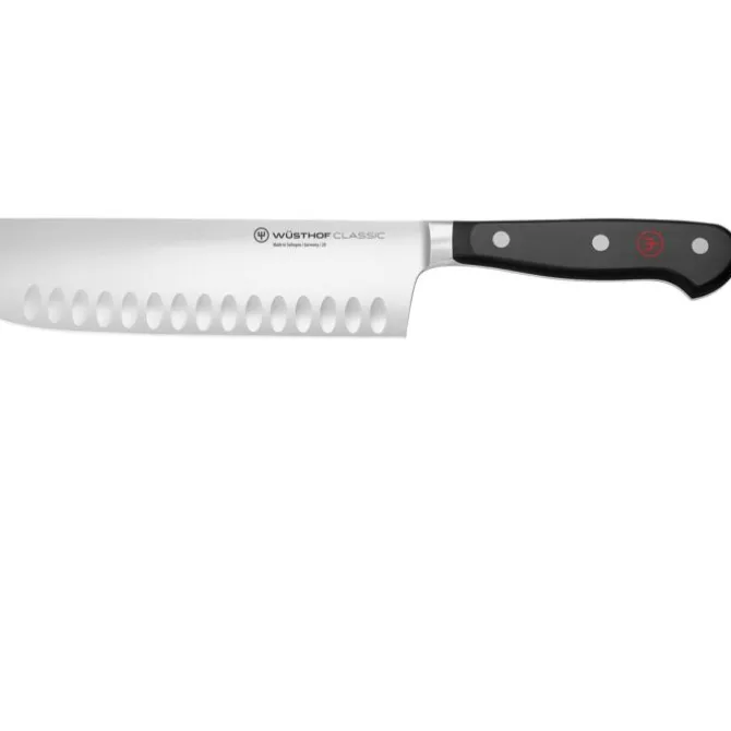 Wüsthof Classic Nakirimes met kuiltjes 17 cm messenstaal